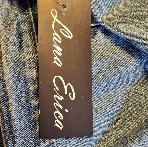 Nwt Lana Erica Denim Jacket - Picture 9 of 10